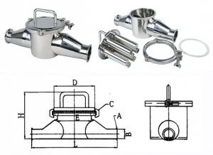 magnetic liquid trap